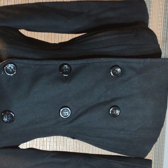 PS AKanne Klein Double Breasted Pea Coat - Picture 3 of 10